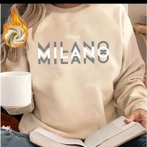 Women's Apricot Cream Sweatshirt